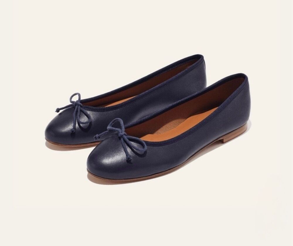 Margaux The Demi Leather Ballet Flats 38BC